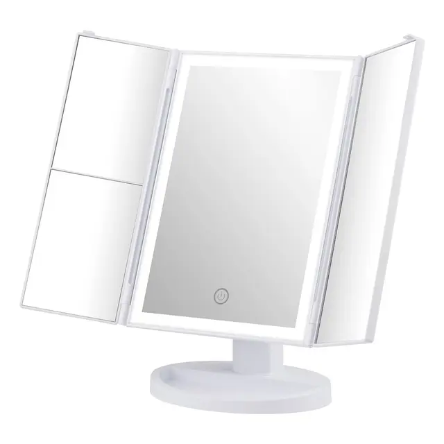 grifema gf1001w espejo maquillaje led