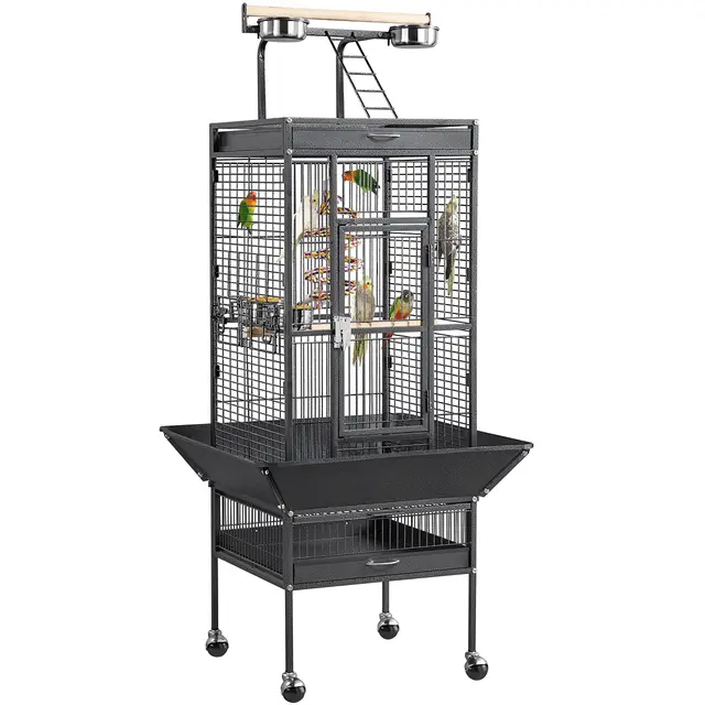 yaheetech jaula pájaros grande 156 cm