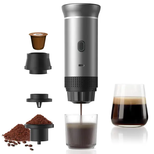 Vunzo KFJ Cafetera Espresso Portátil USB-C