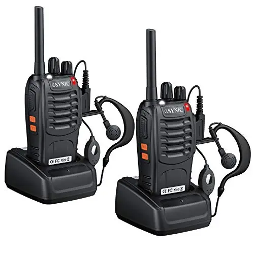 esynic 2x walkie talkie 16 canales