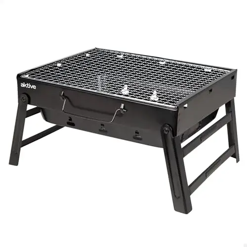 aktive 63031 barbacoa portátil carbón