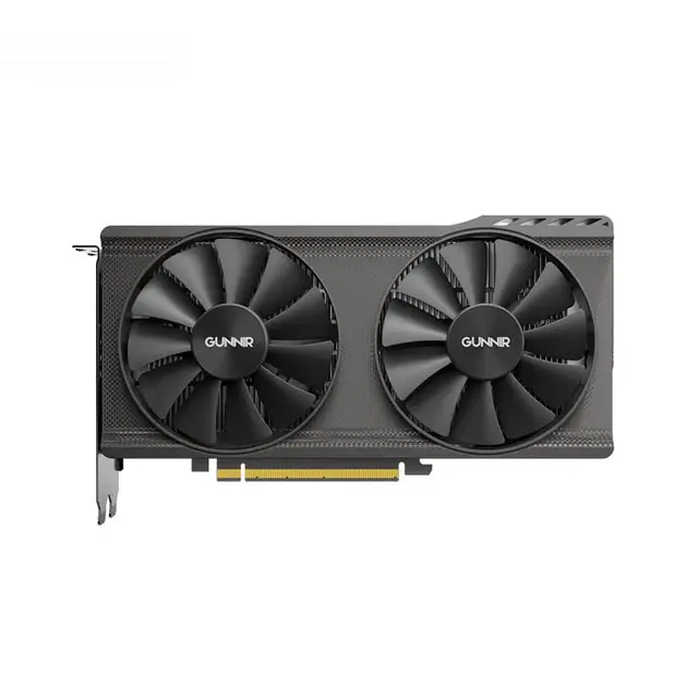 WEELIAO GUNNIR - Tarjeta gráfica Intel Arc A380 Index, tarjeta de video de 2000 MHz, 6 GB GDDR6 de 96 bits, PCIE4.0, 1 HDMI, 3 DP, 2 ventiladores, TBP 75W