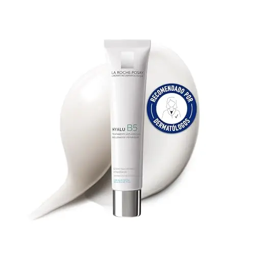 La Roche Posay Crema, Cuidado Antiarrugas, Repara e Hidrata, Enriquecido con Ácido Hialurónico, Vitamina B5 y Agua Termal, Para todo tipo de piel, Hyalu B5, 40 ml