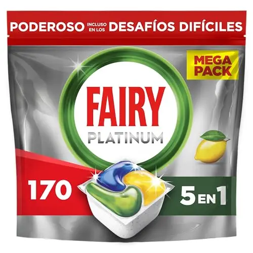 fairy platinum cápsulas lavavajillas