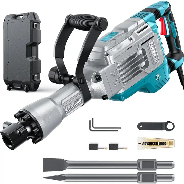 ENEACRO Z1G-DS-107HC Martillo Demoledor SDS-Hex 1700 W