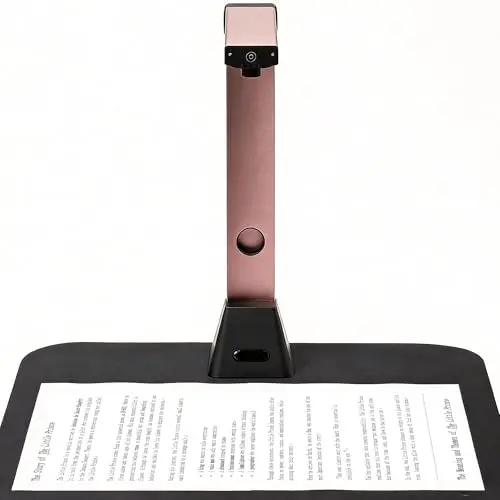 Escáner de Documentos Portátil A3: 13MP Alta Definición Multiformato con OCR 130 Idiomas Aplanamiento de Curvas Windows (No Compatible con Mac) USB para Hogar Oficina Negocios y Educación