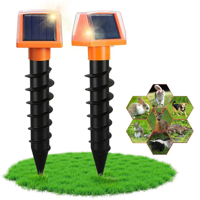 csyy repelente solar ultrasonidos 2u