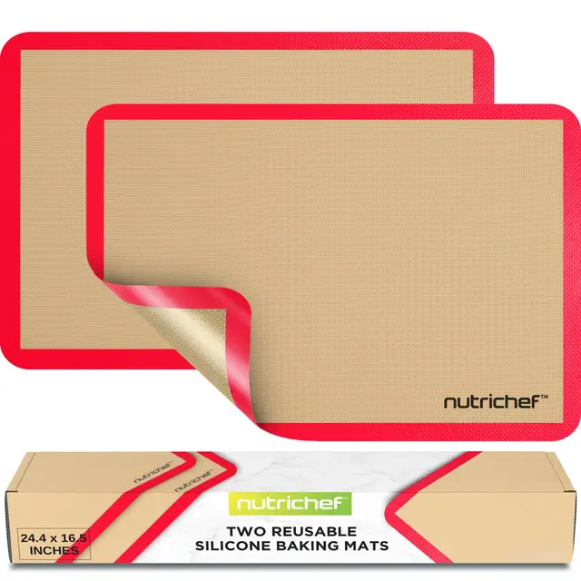 nutrichef tapetes horno silicona
