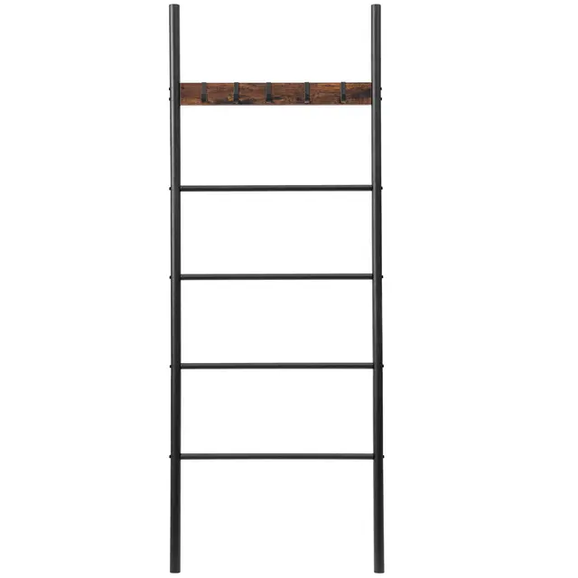 hoobro toallero escalera 177cm 5 ganchos