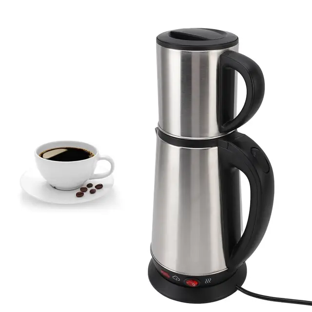 Goshyda Máquina de Fabricante de té Turco, Tetera Eléctrica Doble con Maceta de té 1L y Tetera de 2 Litros, Acero Inoxidable Putinista Turco con 12 Tazas de (Enchufe de la UE 220V)