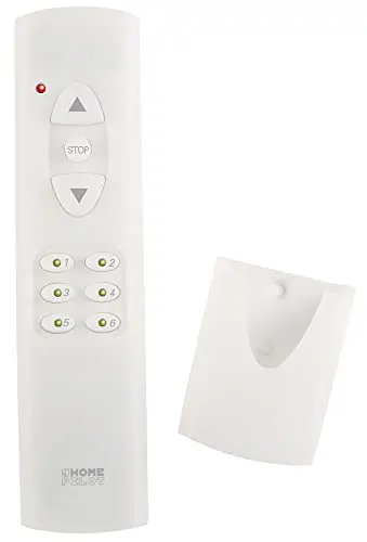 HOMEPILOT - Control remoto Smart 6 grupos | Controla hasta 48 dispositivos Smart Home en 6 grupos. Versátil para luces, calefacción y persianas.
