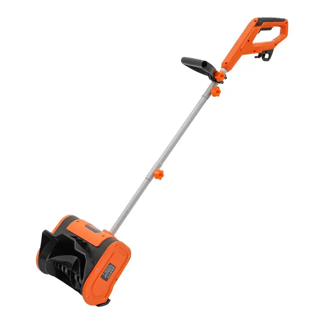 Quitanieves eléctrico, quitanieves eléctrico, 220 V, 1800 W, 8 m de distancia de lanzamiento, 32 cm de ancho de trabajo