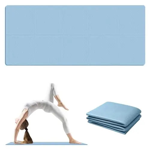 Esterilla Yoga, Colchonetas de Yoga, Esterilla Deporte, Colchoneta Gimnasia, Yoga Mat, Esterilla Fitness, Esterilla Yoga Antideslizante, 183 * 61cm*4mm, Para Pilates y Entrenamiento