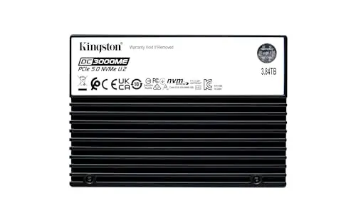 Kingston 3,84TB DC3000ME U.2 PCIe 5.0 NVMe TCG Opal SSD para Empresas Gen5-SEDC3000ME/3T8