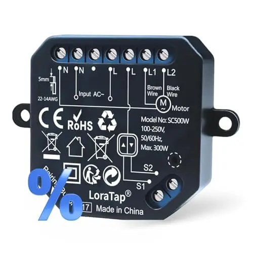 loratap módulo persiana wifi 0-100%