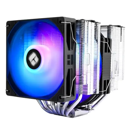 Thermalright TR Peerless Assassin 140 SE ARGB, enfriador de aire para CPU de doble torre y 6 tubos de calor, dos ventiladores PWM, disipación de calor de alto rendimiento, para AMD, Intel lga1851