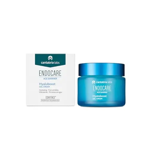 Cantabria Labs - Endocare Age Barrier Hyaluboost Gel Cream - 50 ml - Crema Facial Hidratante con Ácido Hialurónico, Niacinamida y EDAFENCE® - Refuerza la Función Barrera