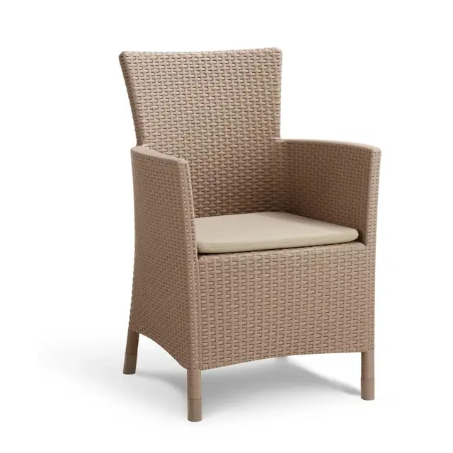 keter iowa sillón jardín resina ratán