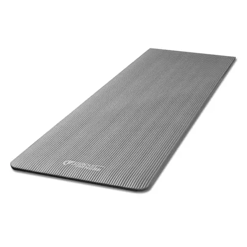 Circuit Fitness by Marcy - Tapetes de yoga antideslizantes multiusos con correa de transporte, multigrosor, opciones multicolor