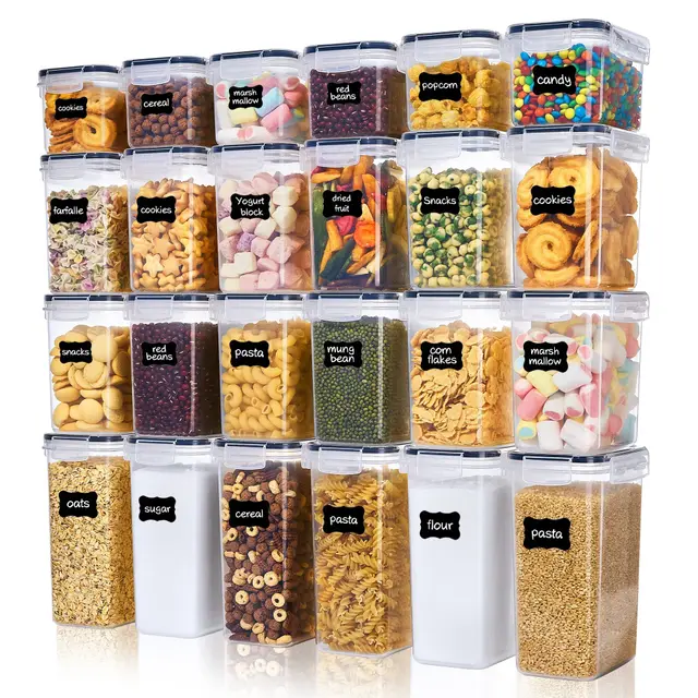 vtopmart botes cocina herméticos 24