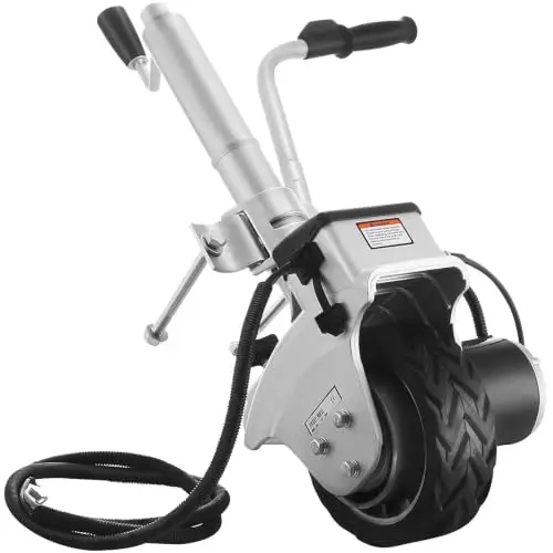 Rueda Jockey Eléctrica, Carro De Remolque Eléctrico, Carga Max De 2268kg, Desplazamiento De Gato De 12V/350W, Barco De Remolque De Maniobra De Mudanza