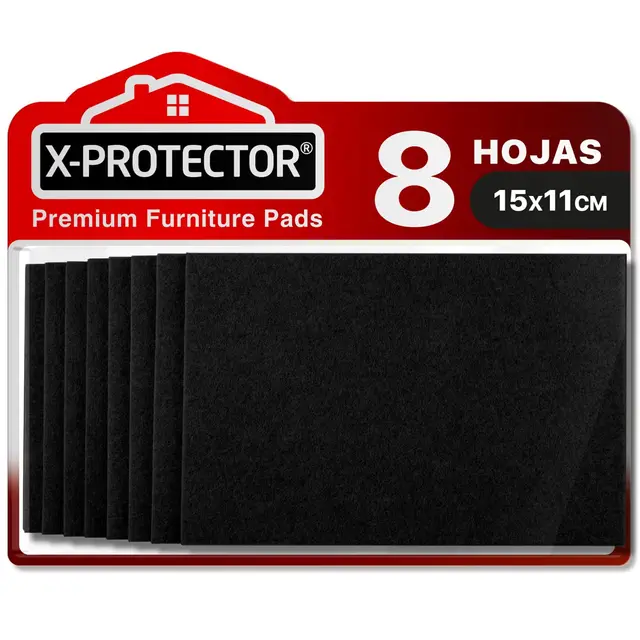 x-protector 200 fieltro adhesivo 8pz