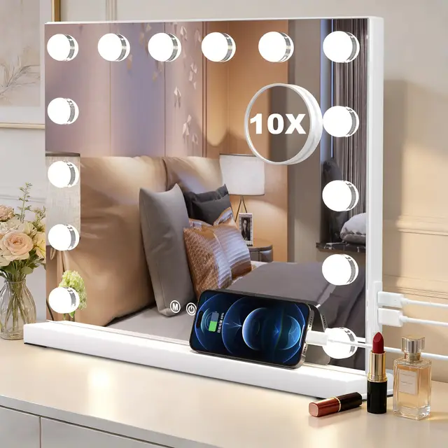 surfou espejo hollywood maquillaje led