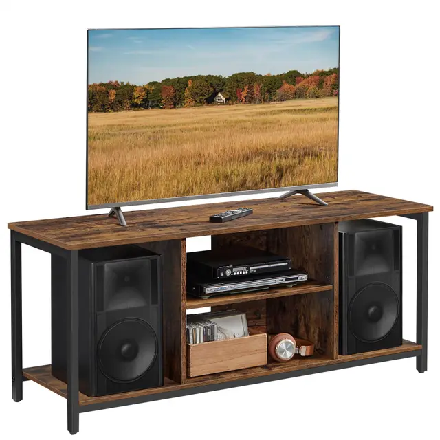 vasagle ltv060b01 mueble tv 55 pulgadas