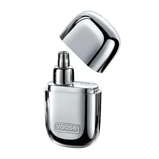 Yoose Cortapelos de Nariz Indoloro Para Hombres y Mujeres - Aleación, Impermeable IPX7, Motor Súper Silencioso de 10,000 RPM, Recargable Tipo C