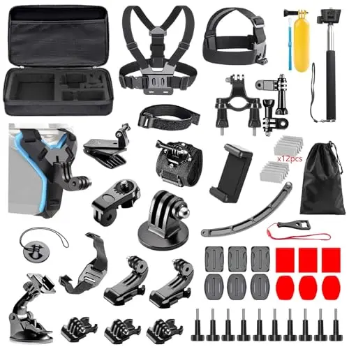 tosuto kit gopro 49 en 1 accesorios