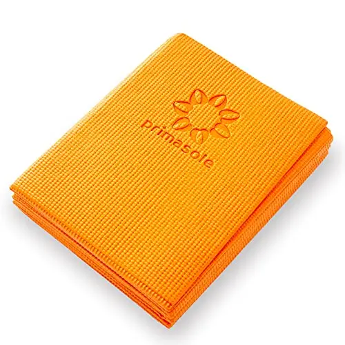 Primasole - Esterilla plegable de yoga para viajes y pilates