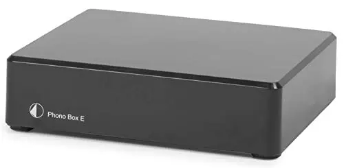 PRO-JECT Preamplificador de placa giratoria de Phono Box E MM pequeña Negro
