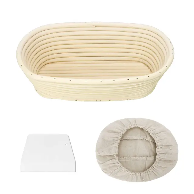 clheatky banetón ovalado 25cm ratán