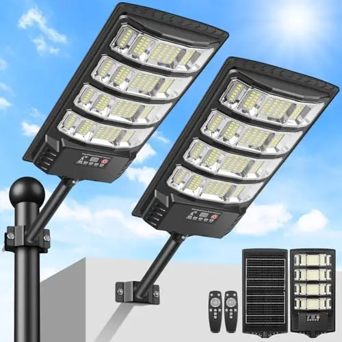 lekia farola solar exterior 200 led