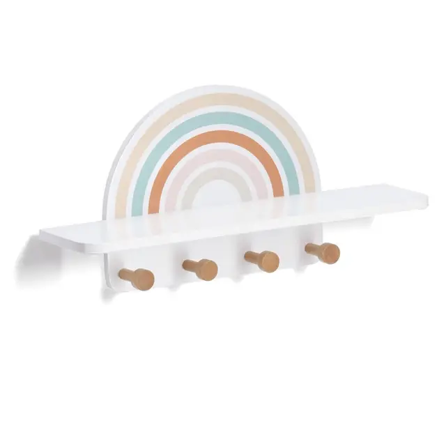 zeller 13539 perchero infantil pared