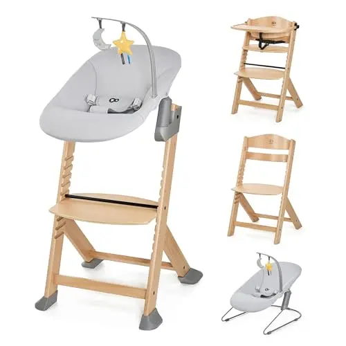 kinderkraft enock trona madera + hamaca
