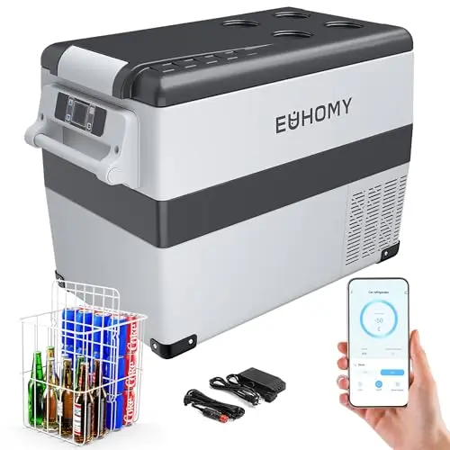 euhomy nevera portátil 40l compresor