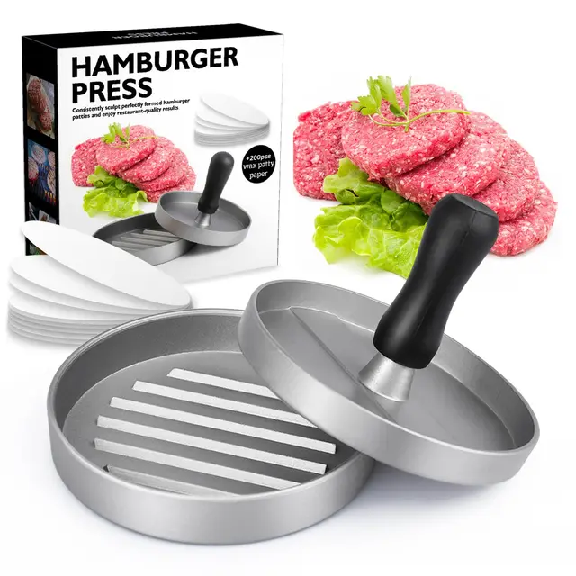 yutuy prensa hamburguesas antiadherente