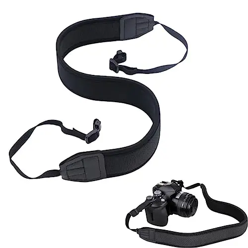 Correa para cámara réflex, correa de hombro de tela de algodón trenzado, hebillas ajustables, accesorios de cámara, acción rápida hombro Sling, para DSLR SLR