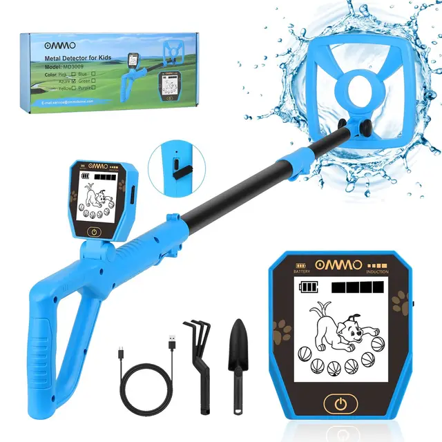 ommo md3009 detector metales niños