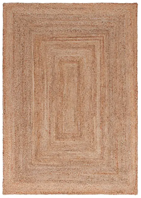 CarpetLiving.Com - Alfombra ecológica reciclable | Alfombra de yute | Resistente a la humedad | Fibras naturales (80 x 200 cm)