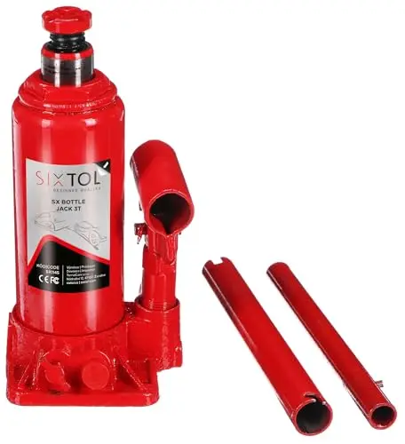 SX Bottle Jack 3T - Gato hidráulico de Botella, 3 t