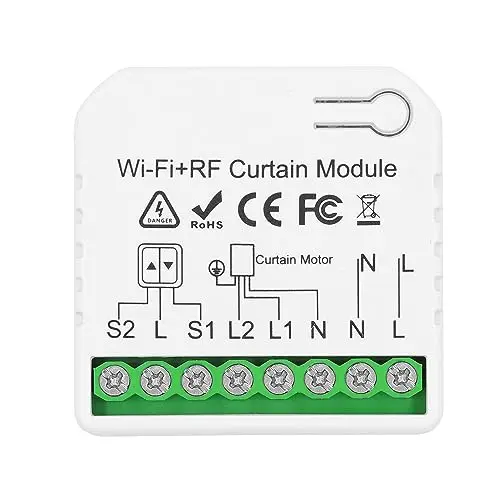 dieserc módulo persiana wifi+rf 10a