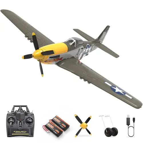 hawk's work p-51d mustang 500mm rtf
