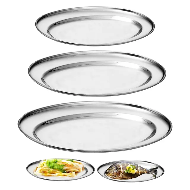 nizirioo 3 piezas bandeja servir oval