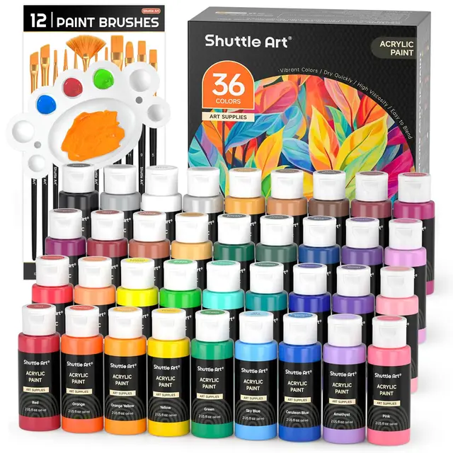 shuttle art ap36 set 36 colores
