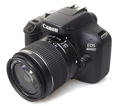 Canon Camera EOS 4000D + EF-S 18-55 DCIII