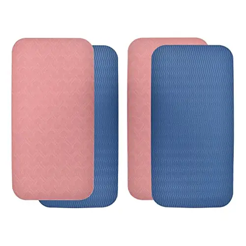 Colexy Rodilleras de Yoga Antideslizantes TPE Pack 2 Unidades