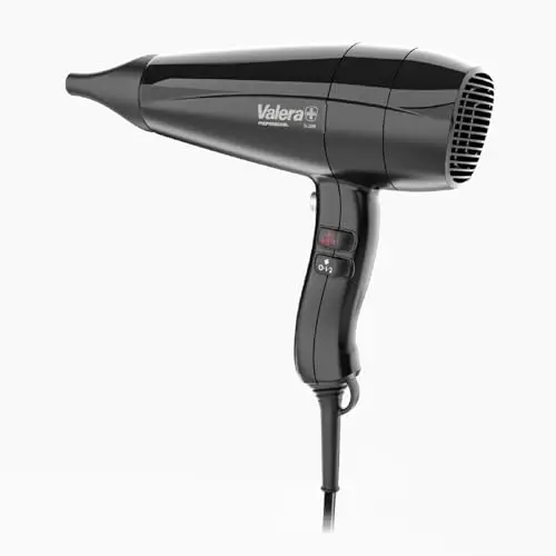 Valera, Swiss Light 3200, Secador de Pelo Profesional Ligero, Secador Pelo Iónico, 3 Niveles de Temperatura y Función Aire Frío, Filtro Extraíble, Cable Flexible, 1600 W, Swiss Made