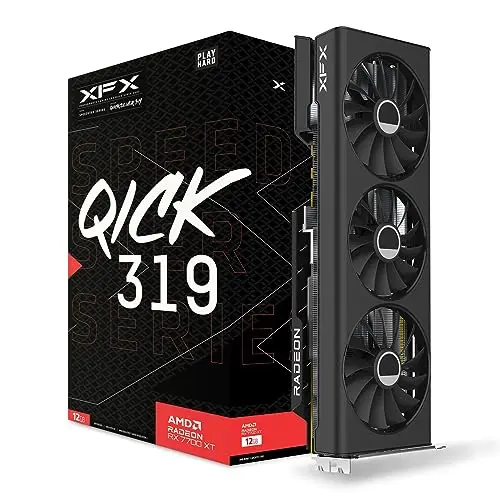 XFX RX 7700XT QICK319 Black Gaming 12GB DDR6 3xDP/HDMI (RX-77TQICKB9)